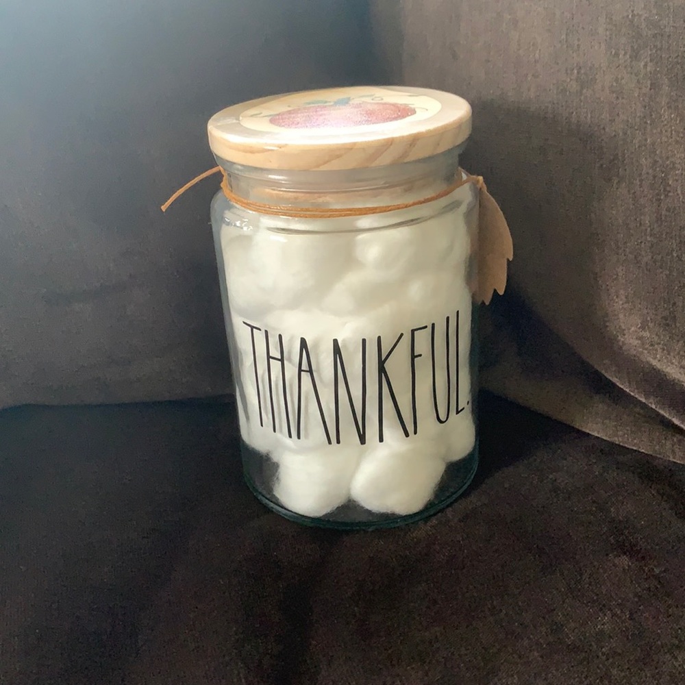Cotton ball container